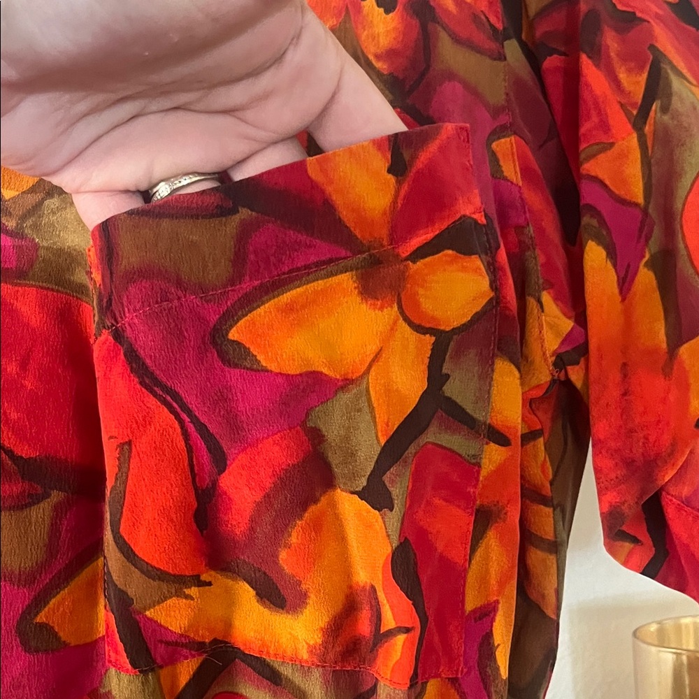 Vintage Gillian Floral Dress with Pockets - Picture 3 of 9